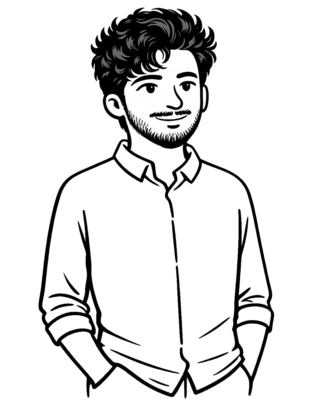 Illustration of Azeem Shaik